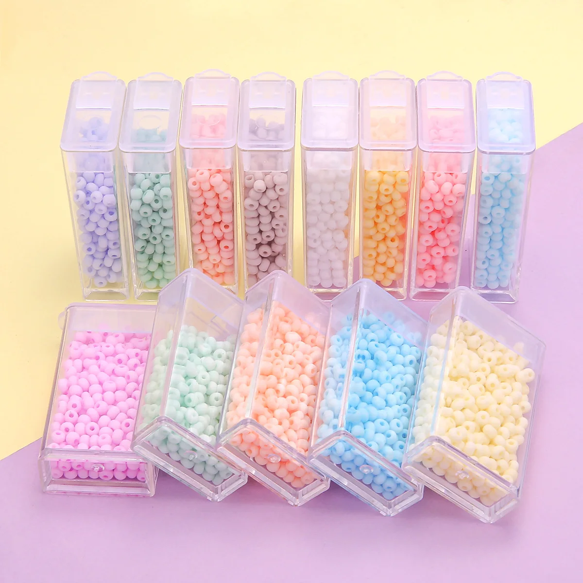 3mm Solid Colored Miyuki Seed Beads Glass Seed Beads Bulk Bag Wholesale Glass Handmade Seed Bead Jewelry