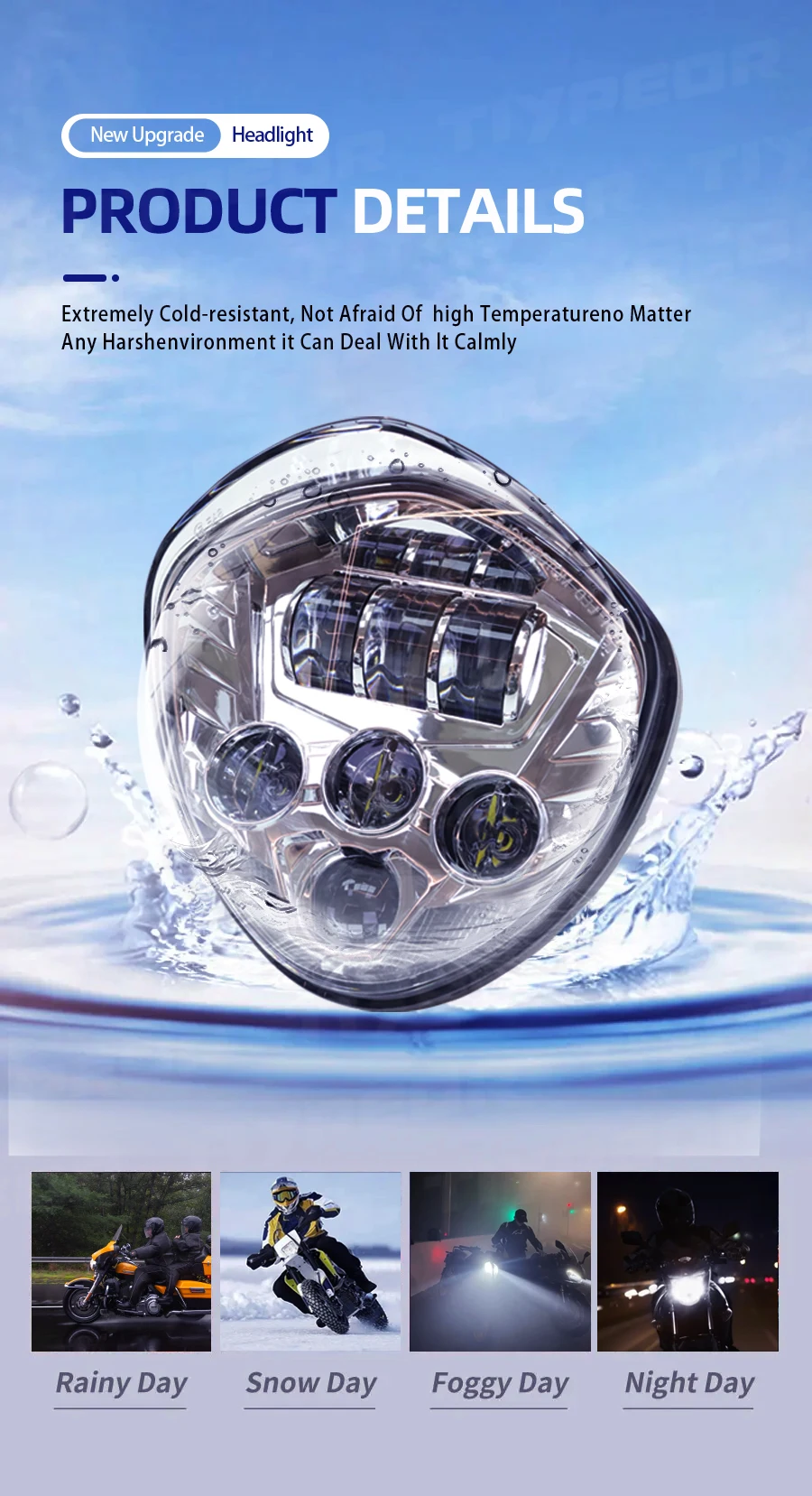 low beam h4 headlamp projector-5