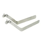 Clips Push Customized Metal Locking Spring Clips V Shape Push Button Snap Clips For Lock And Tube