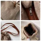 Bag Handbag Large Travel Tote Bag Fashion Tote Bag Fleece Handbag For Women