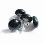 Rhodonite Wholesale Manufacturer 925 Sterling Silver Cabochon Rhodonite Gemstone Handmade Dangle Earring