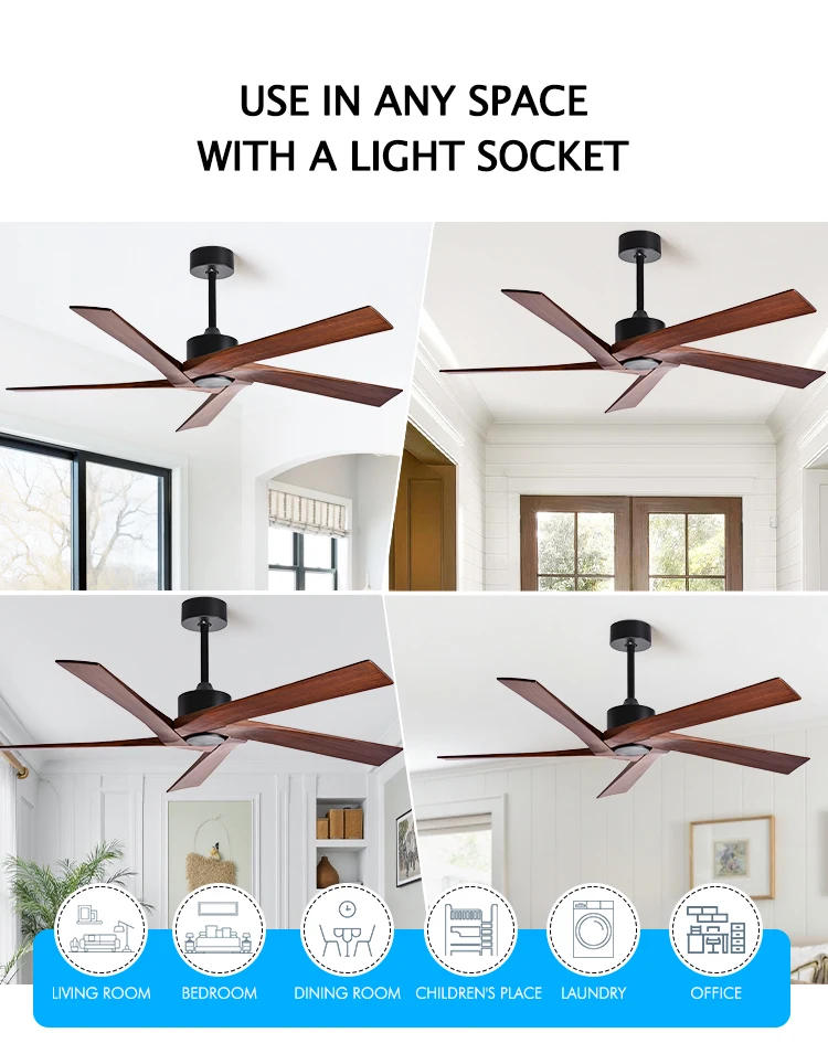 Ceiling Fan, C046, 52-Inch - detail 16