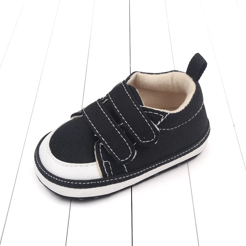 Spring and Autumn New 0-1 Year Old Baby Double Strap with Soft Sole Non-slip Baby Toddler Shoes details