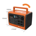 Power AC/DC Output Energy Storage Station Portable Solar Power Generator For Home Appliances