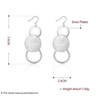 Earrings Hoop Earrings Fashion Shiny Big Earrings For Women Round Circle Hoop Earrings Jewelry