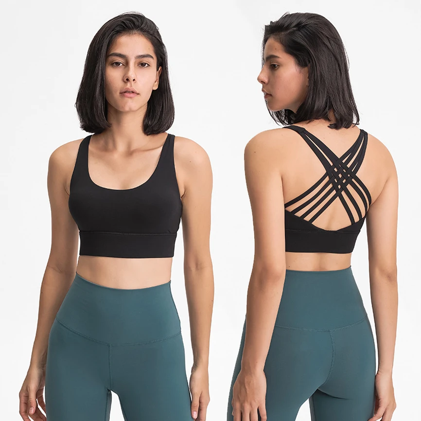 bra with multiple back straps