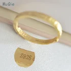 925 Ring Rings Wuqie Wholesale 925 Sterling Silver Jewelry Gold Plated Tin Foil Paper Ring Finger Open Rings