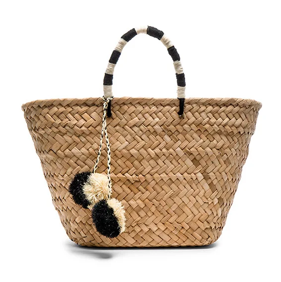 ins style eco friendly Straw Beach Bags Tote Tassels Bag Hobo Summer Handwoven Shoulder Bags