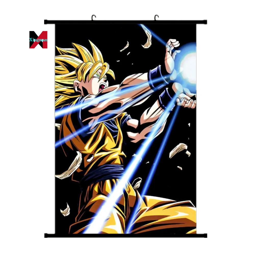 Home Decor Wall Scrolls Anime Dragoned Ball Poster Banners For Gift