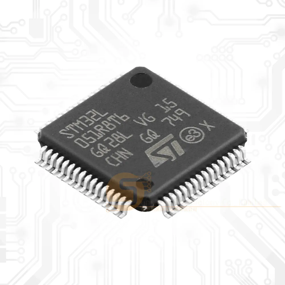 product stm32l051r8t6 lqfp64 ultra low power mcu 32mhz 64kb flash for iot sensors-0