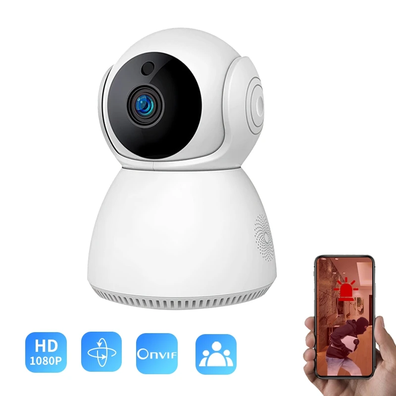 V380 Wireless HD 1080P Camera WiFi Security Surveillance IR Webcam Night Vision