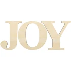3 Pieces 12 Inch Wooden Large Joy Letter Home Sign Christmas Wooden Letter For Home Wall Decoration Home Decor Wall