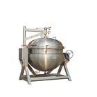 Jacket Professional Manufacture Grade Large Industrial Pressure Cooker Food Cooking Kettle Jacket