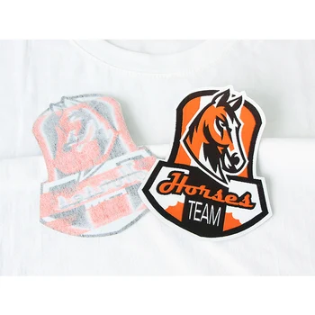 High Quality Team Club Woven Patch Label Machine Woven Patches Large Woven patch with merrow edge