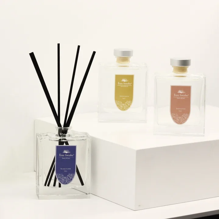 product eco friendly customizable private designed reed diffuser air freshener scented flameless diffusers-1