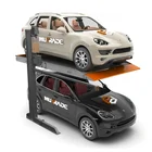 Car Mutrade 2 Post Hydraulic Parking System Simple Double Stacker Car Parking Vehicle Car Parking Lift