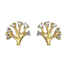 Gold Earring Popular Jewlary 2020 Gemstone Gold Pin Earring Stud