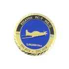 Gold Plated Coin Preminum Quality Air Force Gold Plated 2 Sided Challenge Coin