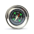 Compass Wholesale Handheld Metal Round 60mm Portable Compass For Outdoor And Hiking Exploration
