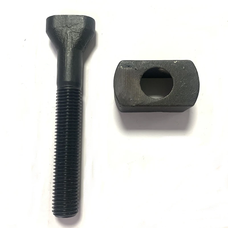 Wholesale Grade 10.9 Black Customized High Strength Oval Liner Bolts manufacture