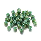 Beads DIY Handmade Ornament Accessories Faceted Crystal Glass Rondelle Beads Glass Loose Beads For Jewelry Making