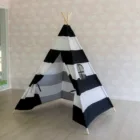 House Indoor Kids Play House Tents Cotton Indian Teepee Portable Wigwam