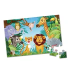 48PCS jungle animals Puzzle jigsaw Puzzle gift for children