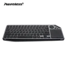 Awireless 2022 New Arrival High Quality Best Usb C Rgb Low Profile Wireless Keyboard Touchpad For Smart Tv