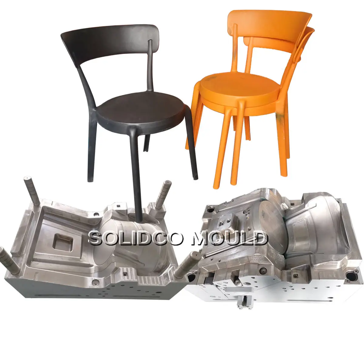 定制塑料椅座注塑模具