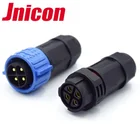 Jnicon Hot Selling IP67 Male Female 16pin Waterproof Cable Connector