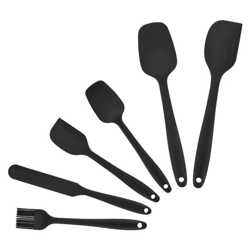 Non-Stick Spatula for Cooking baking tools, kitchen accessories Silicone cookware spatula set Custom scraper kitchenware