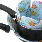 Pan Protector Padded Silicone Pots And Pans Protector