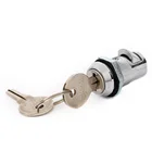 Lock Cylinder Round Lock High Security JK522 Slam Lock Master Key Round Tubular Cylinder Lock For Vending Machine