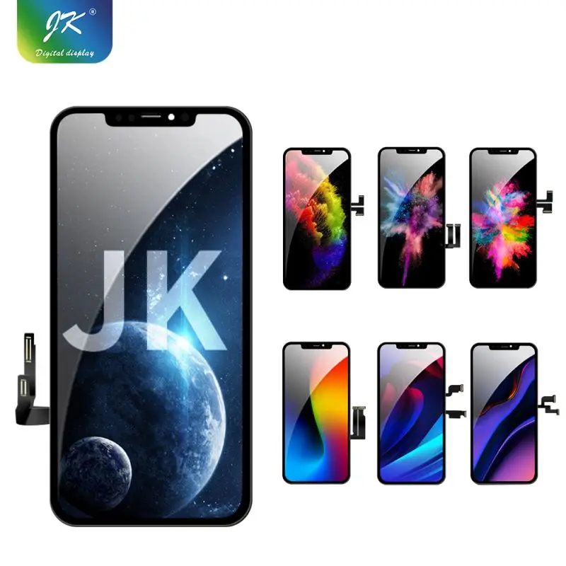 High Jk Display With Touch Black Wholesale Jk Incell Screen For Iphone