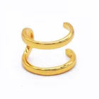 Earring Earrings Korean Jewerly Cuff Earring 925 Sterling Silver 18k Gold Plated Handmade Earrings