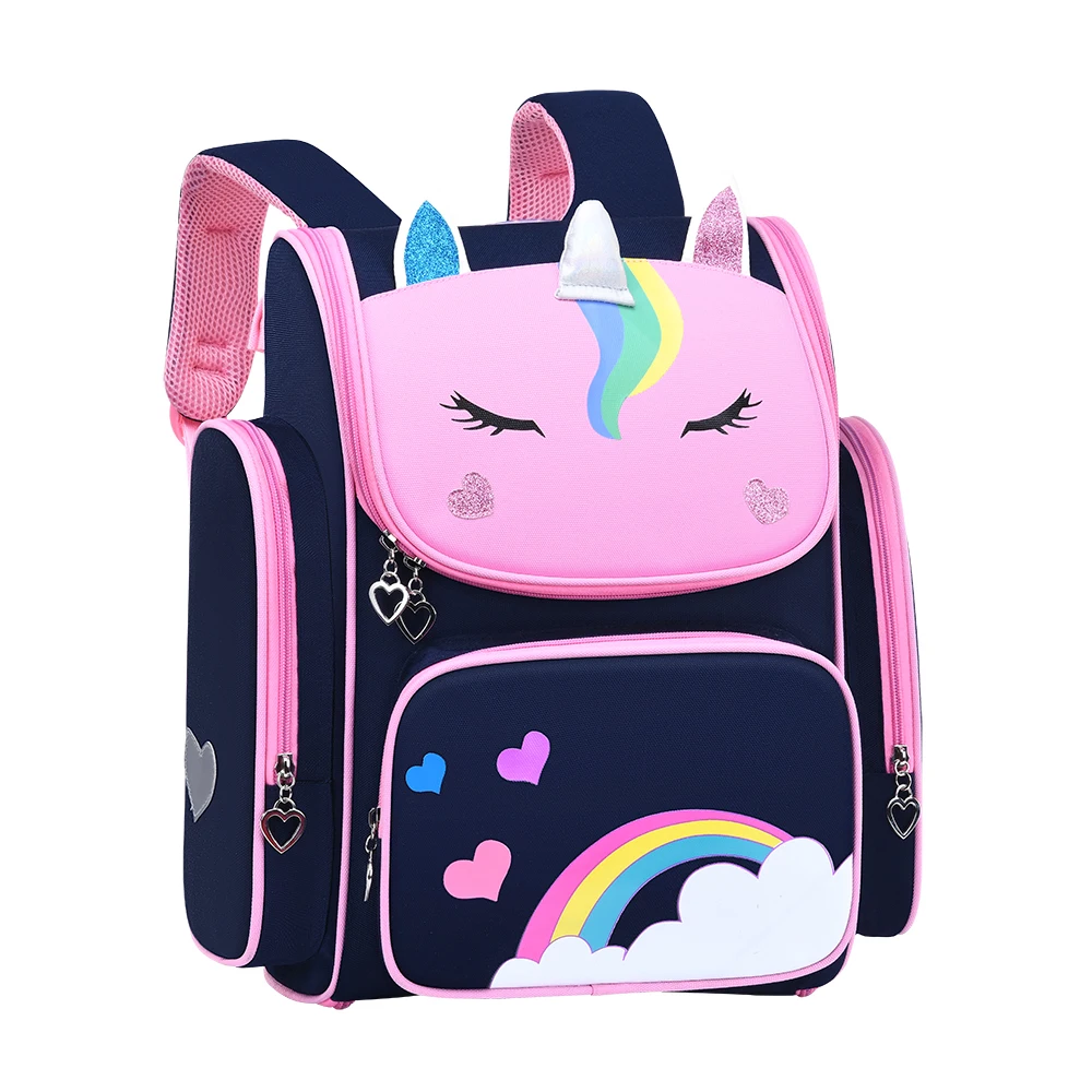 Amiqi HL-6605 Boys Girls Children's School Bag Backpack Bag Wholesale Kids Children's Gifts Cartoon School Bags