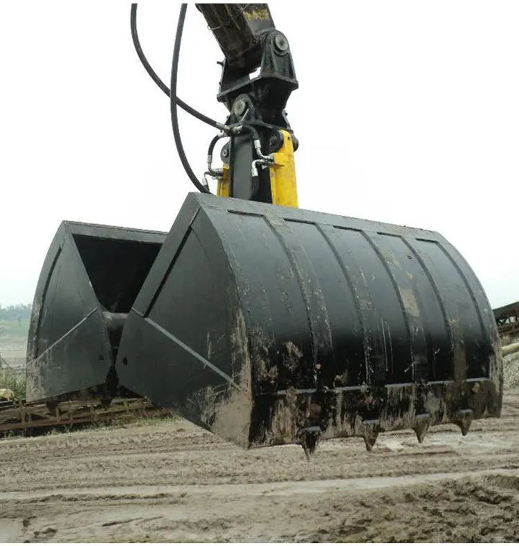 Loading And Unloading Hydraulic Rotary Clamshell Grab/shell Bucket