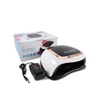 High Power Dryer Nail Fast Curing Speed Light 168W UV Gel LED Nail Lamps With 4 Kinds Timer And Smart Sensor FD-274