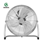 Fan Floor Fan 20 Luxury High Velocity Standing 50 CM Classic Electric Industrial Floor Fan 20 Inch