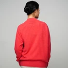 Cashmere High Quality 100% Cashmere Crop Crochet Knitted Cardigans For Women