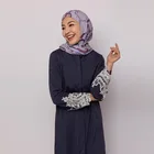 Printed Instant Hijab Instant Hijab Poly Crepe Custom Printed Brand Hijab Scarf Fashion Make To Order