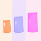 Silicone Unbreakable Drinking Cup - Reusable Drinking Glasses - Dishwasher Safe Tumbler - BPA Free Eco-Friendly