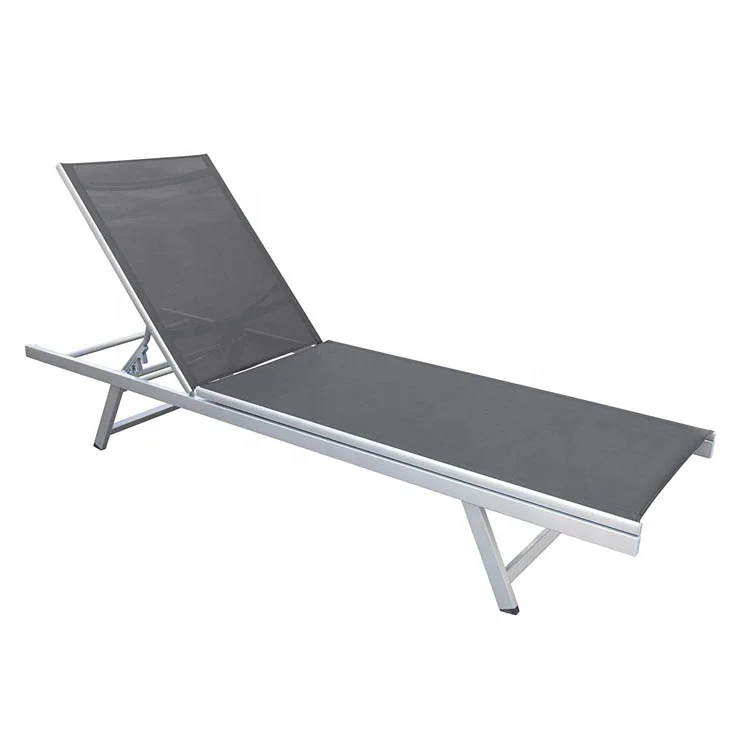 metal fold up sun lounger