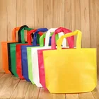 Bags Polypropylene Promotional Pp Coated Custom Printed Recycled Eco Tnt Grocery Handle Non Woven Bag