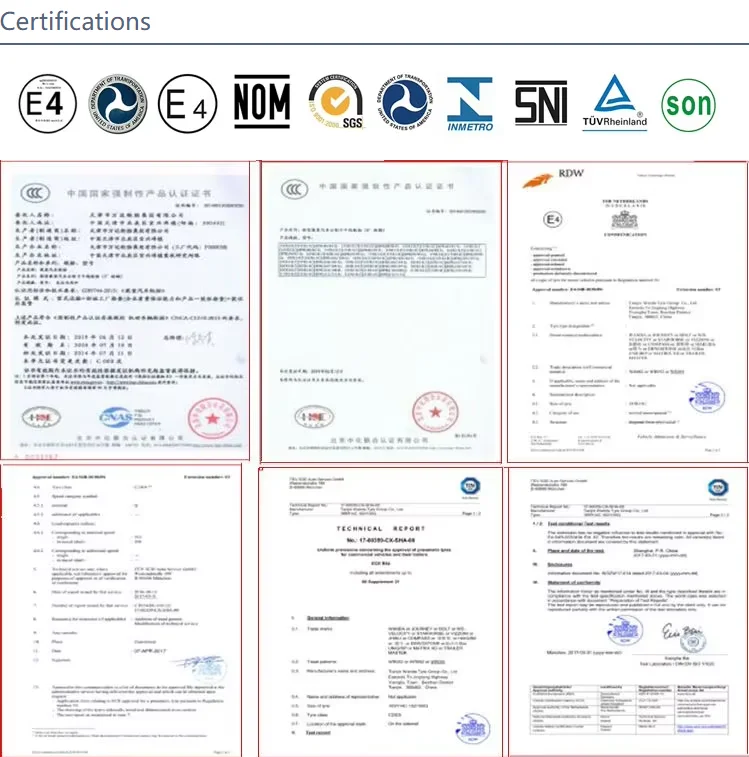 Certifications