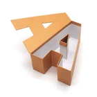 Box Custom Wholesale Cardboard Chocolate Packaging Letter Shape Paper Packaging "A" Shape Gift Box