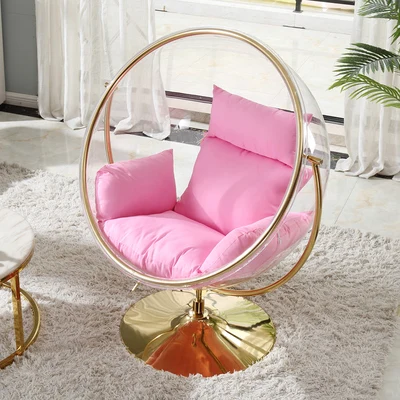 fluffy globe chair