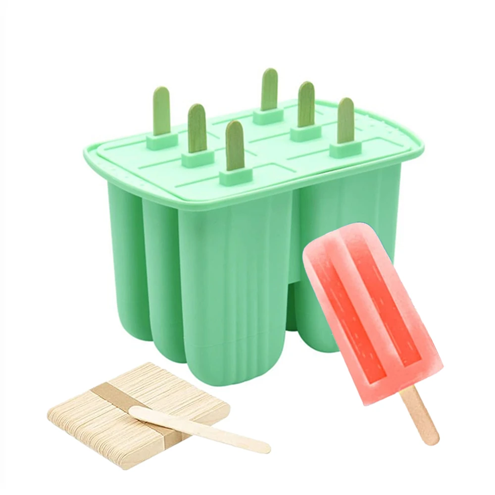 Ice Cream Moulds, Ice Lolly Mould Food Grade Ice Pop Maker, Bpa Free