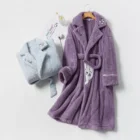 Sleepwear Low Price High Quality Cute Cat Girl's Sleepwear Warm Lady's Night Gown