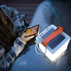 Goldmore 5 Rechargeable LED Camping Lights 4200 Battery USB Phone Charger Solar Inflatable Lantern